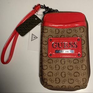 Guess Wristlet Phone Case Wallet Clutch